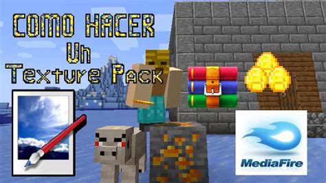 Como Hacer Un Texture Pack Para Minecraft 1 17 1 Última Versión Youtube