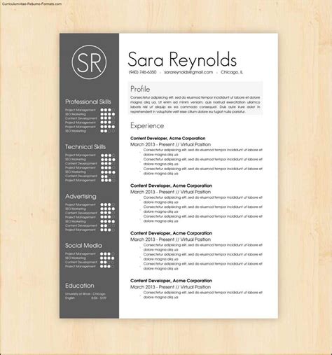 Awesome Resume Template Free Samples Examples And Format Resume