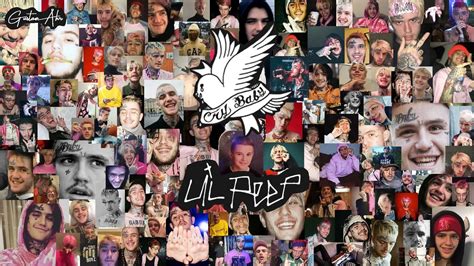 Tons of awesome lil peep pc wallpapers to download for free. Lil Peep Aesthetic Collage Wallpapers - Wallpaper Cave