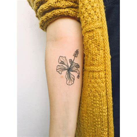Camellia Flower Tattoo By Mavka Leesova