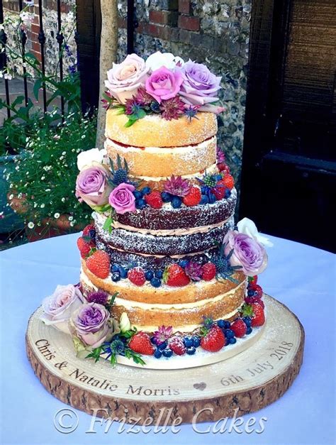 Wedding Cake Chichester West Sussex Cupcakes Sugar Flowers Cake