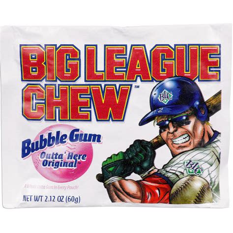 Big League Chew Bubble Gum 042897660004