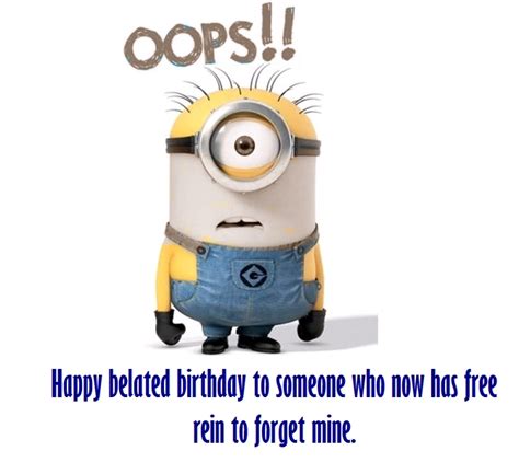Funny Happy Belated Birthday Messages Happy Birthday Wishes