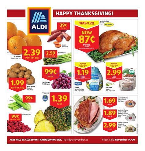 Aldi Weekly Ad November 14 – 20, 2018. View the Latest Flyer and Weekly