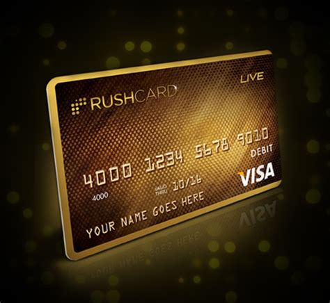 Check spelling or type a new query. RushCard Live - Prepaid Visa Debit Card