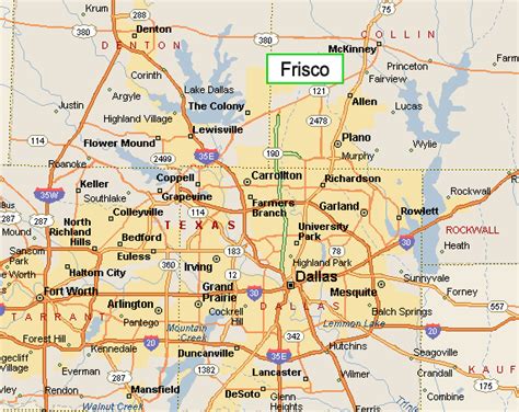 Frisco Texas Plan Texas