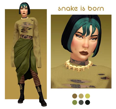 Day 4 Snake Is Born By Tammy Tanuka 🐍 Hair Sweet Peach Dreams