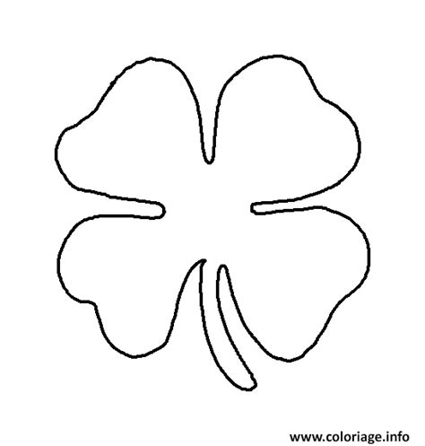 Saint patrick's day, or the feast of saint patrick (irish: Coloriage Shamrock Symbol Of Ireland Saint Patricks Day dessin