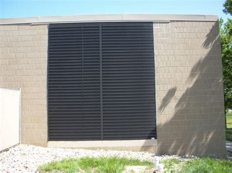 Air Intake Screens Cottonwood Filter Screen On Louver Air Solution