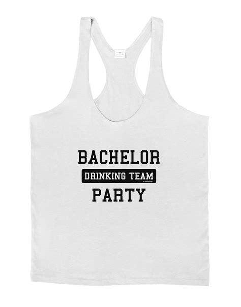 Tooloud Bachelor Party Drinking Team Mens String Tank Top Drinking Team Drinking Party