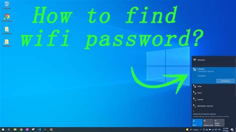 How To Find Your Wifi Password Windows 10 Youtube