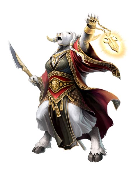 With all of the cleric ua subclasses this guide could be worth revisiting if someone wanted to take that up. Female Minotaur Cleric of Baphomet - Pathfinder PFRPG DND D&D 3.5 5E 5th ed d2… | Dungeons and ...