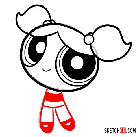 How To Draw Bubbles From The Powerpuff Girls 2016 Tv Series