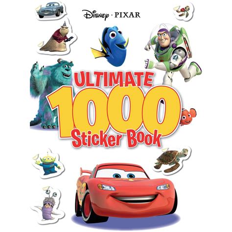 Disney Pixar Ultimate 1000 Sticker Book Big W