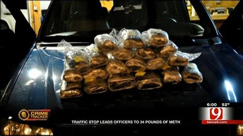 Pounds Of Meth Discovered During Traffic Stop 4 Arrested