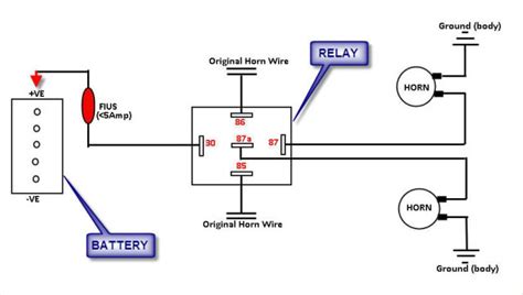 Installation Diagram With Relay
