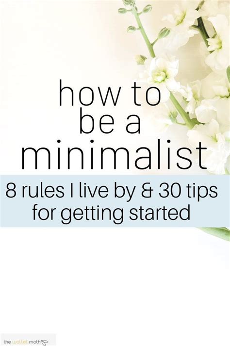 30 Tips To Help You Be A Minimalist In 2019 Learn How To Create A