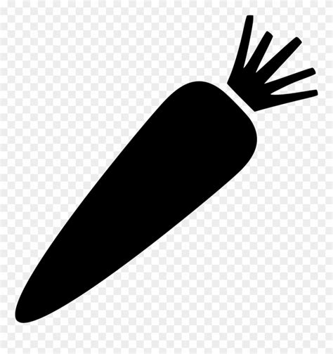 Download Png Black And White Stock Carrot Svg Carrot Svg Free Clipart