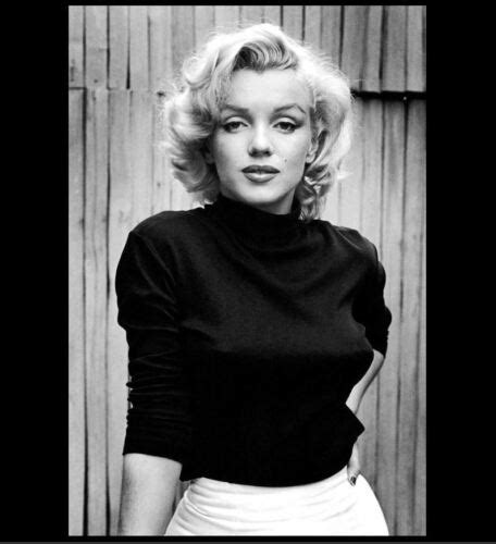 Marilyn Monroe Hot Photo Gorgeous Sexy Black Perky Blouse Publicity Photo Ebay