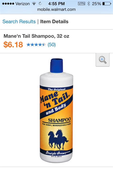 Mane 'n tail combo deal shampoo and conditioner, 32 fl oz (pack of 2) 4.6 out of 5 stars 5,240. Grow Your Hair 3-5 Inches Per Week With These Three ...