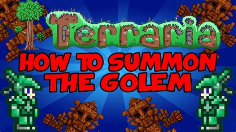 See mojang bugs here villager spawn eggs not working properly. Terraria: How To Summon "The Golem" (Terraria 1.2) - YouTube
