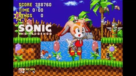 Cream The Rabbit In Sonic The Hedgehog Genesis Longplay Youtube
