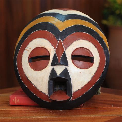 Unicef Market African Wood Mask Sangaya