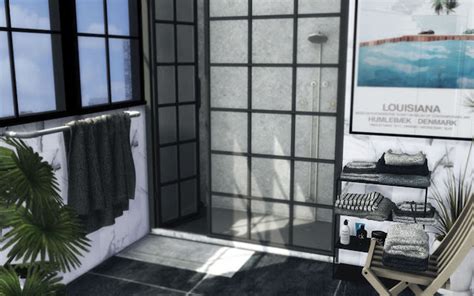 Sims 4 Ccs The Best Bathroom Towels Set Conversion By Novvvas