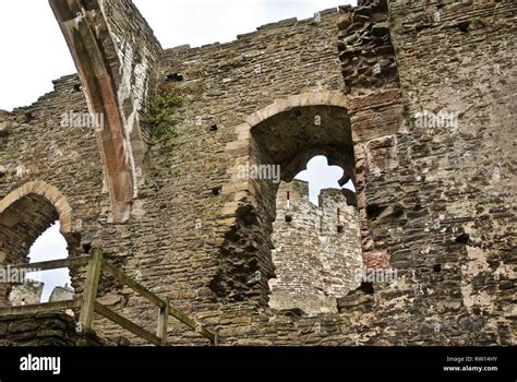 Conwy Castle Wales Interior Hi Res Stock Photography And Images Alamy