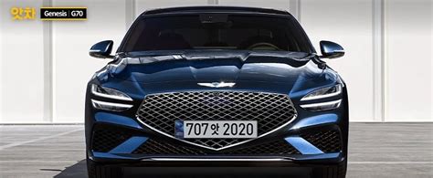 The genesis g70 is a luxury sports sedan coup d'état that delivers lively handling, smooth engines, a classy cabin, and a price that undercuts its competition. 2021 Genesis G70 Facelift Rendered With Brand's New Quad ...