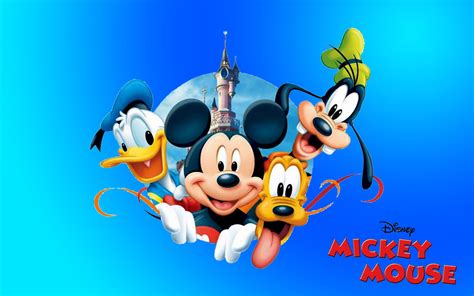 Free Download Hd Wallpaper Mickey Mouse Donald Duck Pluto And Goofy