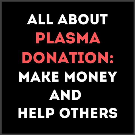 Jan 22, 2016 · look up on google how much it costs it's literally all the info there waiting for you. Plasma Donation: Sell Your Blood for Cash | ToughNickel