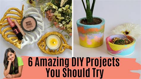 6 Diy Room Decor Projects You Should Try Diy Using Cement Wall Putty