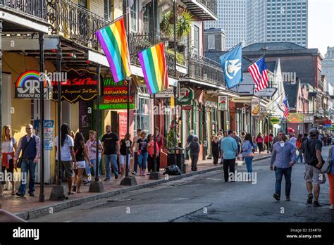 Bourbon Street New Orleans High Resolution Stock Photography And Images