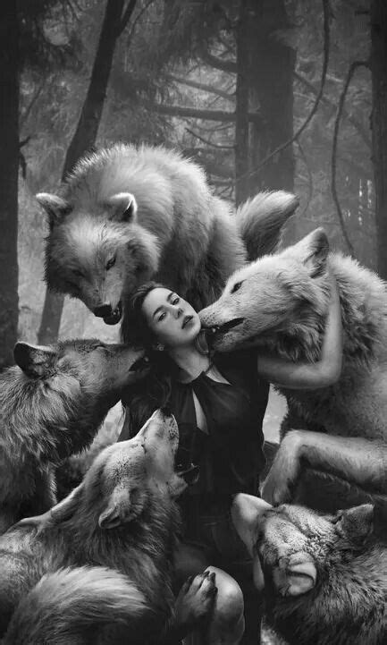 She Wolf Wolf Girl Wolf Spirit Spirit Animal Dark Fantasy Fantasy