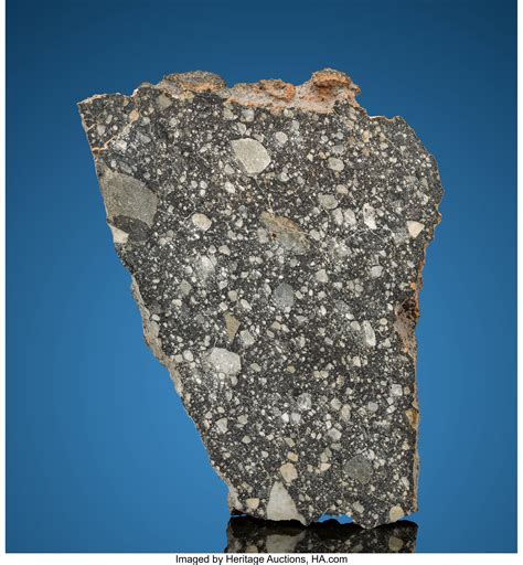 Nwa 13119 Lunar Meteorite End Cut Lunar Feldspathic Breccia Lot
