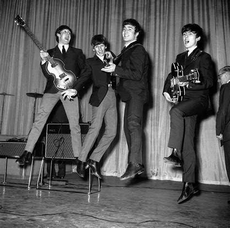 Leaping Beatles Getty Images Gallery