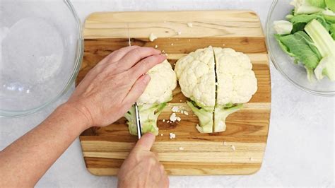 How To Chop Cauliflower