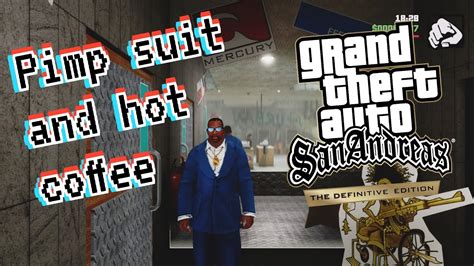 Gta San Andreas Definitive Edition Hot Coffee And Pimp Suit Youtube