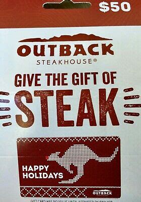 We did not find results for: $50 Outback Steakhouse Gift Card | eBay