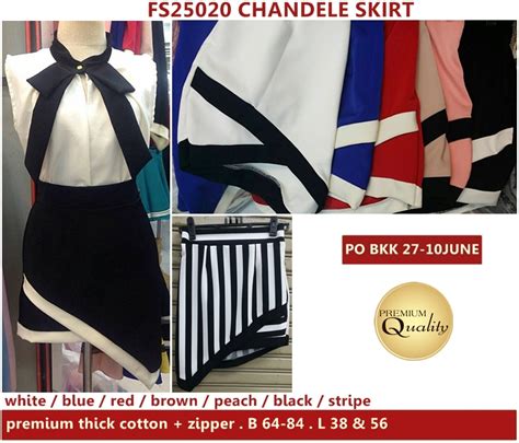 Chandele Skirt Supplier Baju Bangkok Korea Dan Hongkong Premium