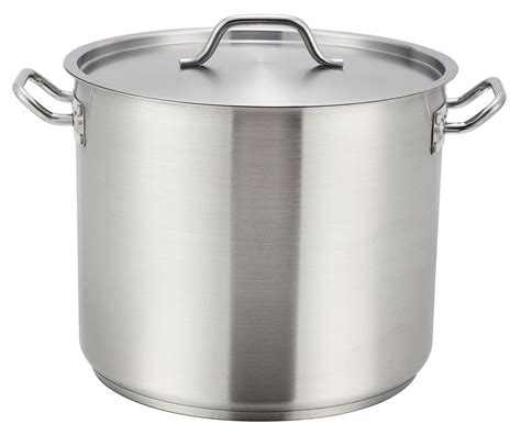 Stainless Steel 80 Qt Master Cook Stock Pot With Cover 5 Mm Aluminum