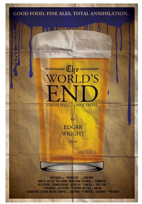 The Worlds End End Of The World Film Art Simon Pegg