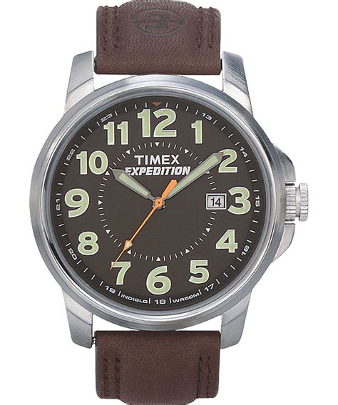 Expedition Metal Field Metal 40mm Leather Watch Timex Us