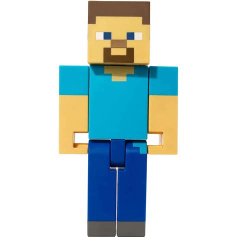 Minecraft Large Scale Steve 85 Inch Pixelated Action Figure Walmart