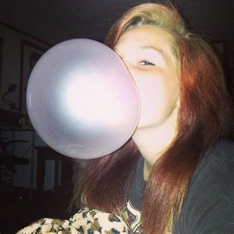 Untitled Blowing Bubble Gum Bubble Gum Big Bubbles
