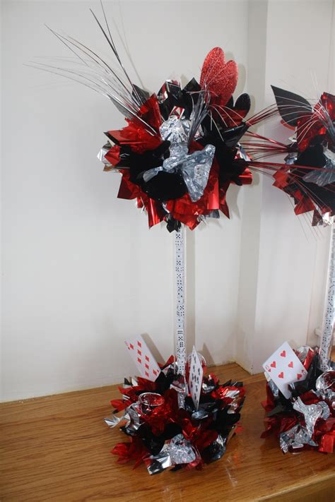 Boston casino events themes are almost always a much better experience than a stuff black tie dinner. Here's a casino party centerpiece I made. Notice the dice ...