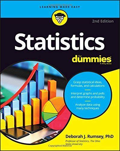 Statistics For Dummies By Deborah J Rumsey Amazon Com Dp Ref Cm Sw R Pi