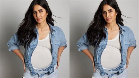 Heavily Pregnant Katrina Kaif S Flaunts Her Baby Bump In Her Latest First Maternity Photoshoot