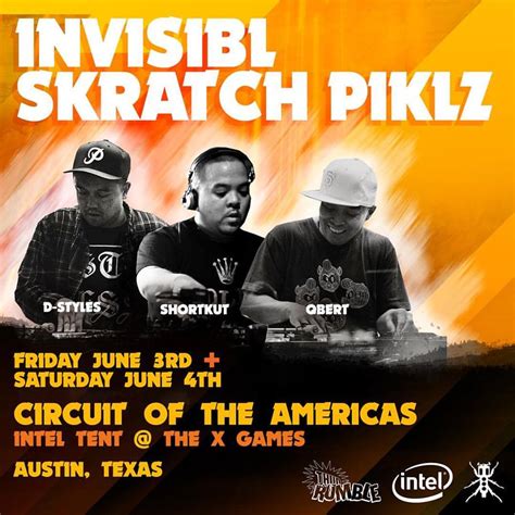 Tonight And Sat 6316 6416 The Invisibl Skratch Piklz Live At The